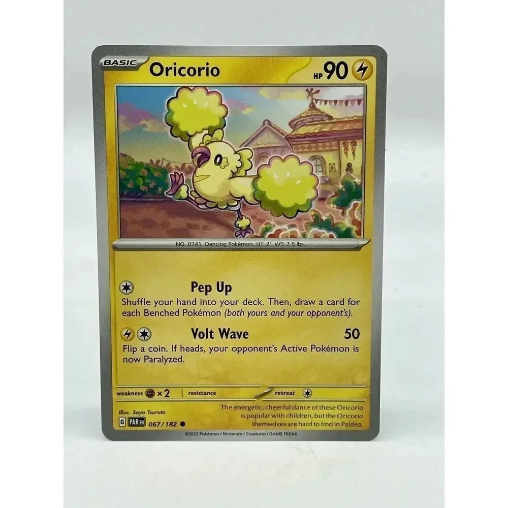 Oricorio 067/182 Paradox Rift Pokemon TCG Non‎ Holo Mint Unplayed